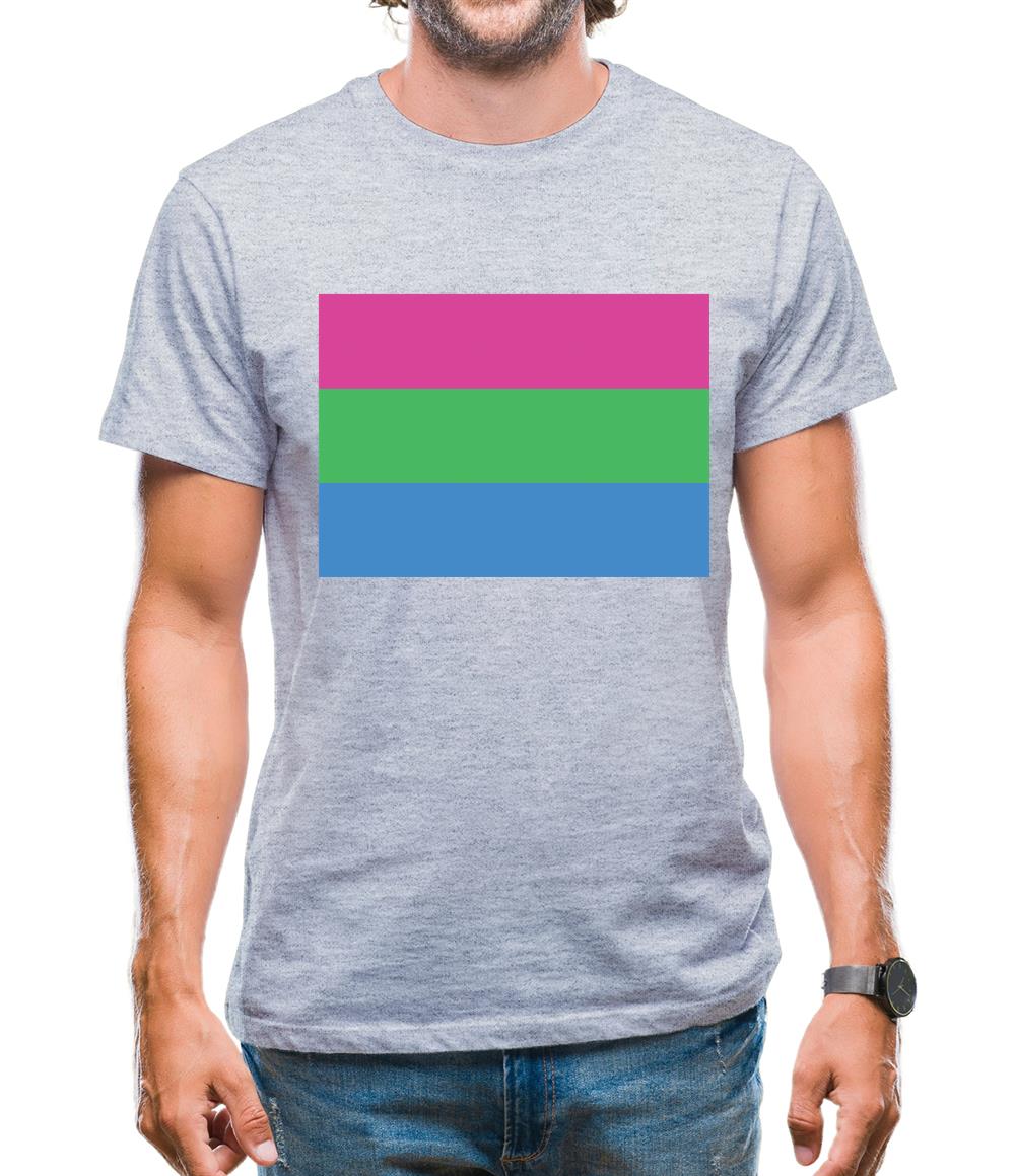 Lgbt Flags Polysexual Mens T-Shirt