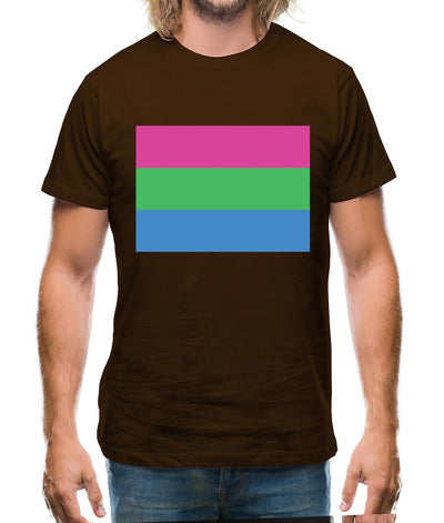 Lgbt Flags Polysexual Mens T-Shirt