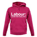 Labour Prefer Early Work unisex hoodie
