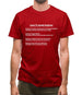 Learn To Speak Engineer Mens T-Shirt