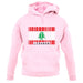 Lebanon Barcode Style Flag unisex hoodie