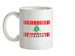 Lebanon Barcode Style Flag Ceramic Mug