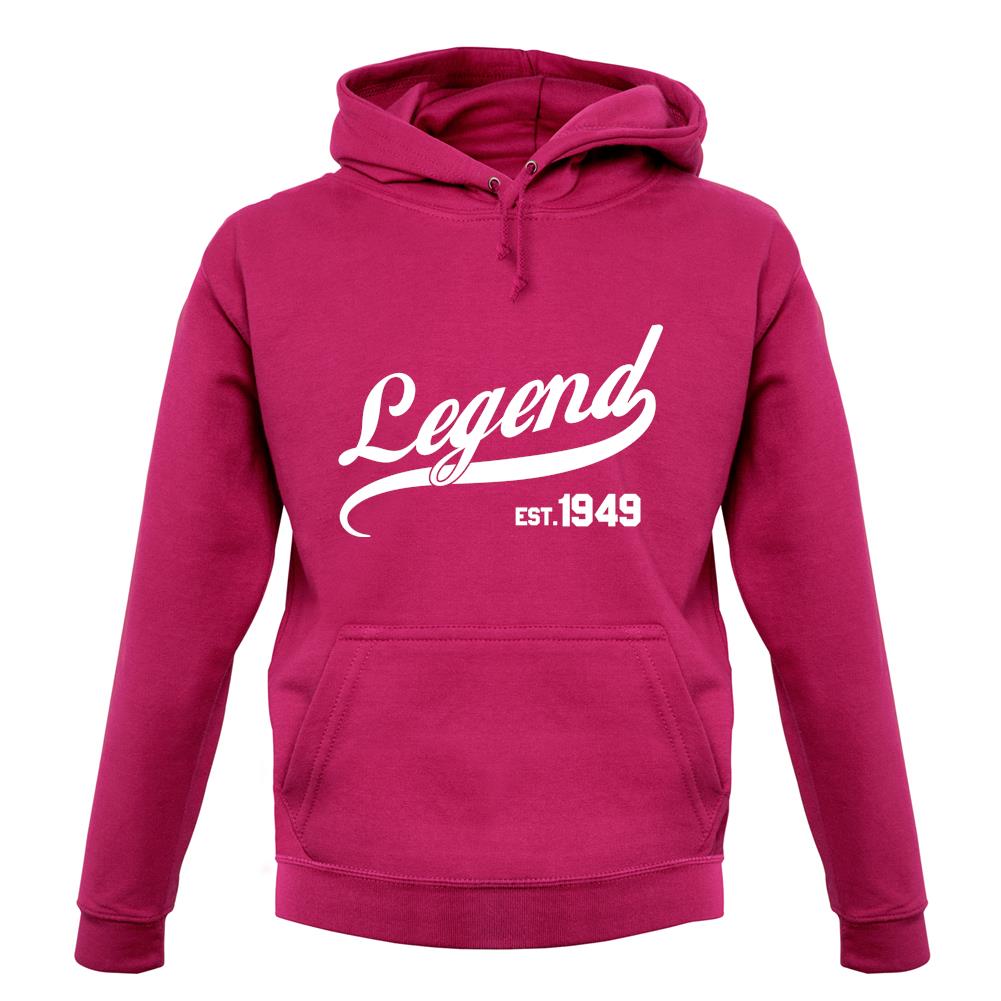 Legend Est 1949 unisex hoodie