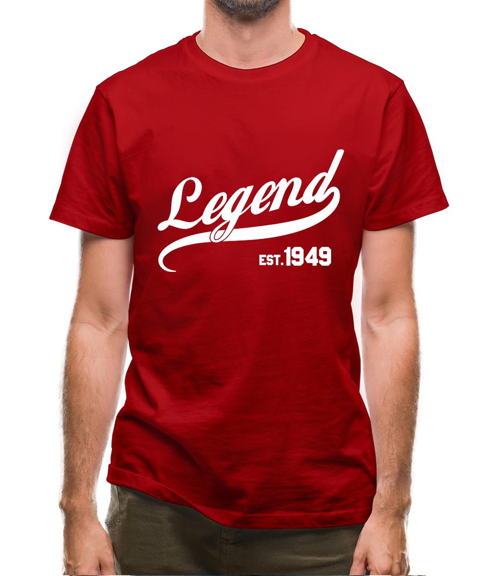 Legend Est 1949 Mens T-Shirt