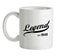 Legend Est 1949 Ceramic Mug