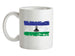 Lesotho Grunge Style Flag Ceramic Mug