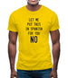 Let Me Put This In Spanish For You Mens T-Shirt