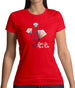 Letâ€™s Go Fly A Kite Womens T-Shirt