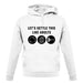 Settle This Like Adults Rock Paper Scissors unisex hoodie
