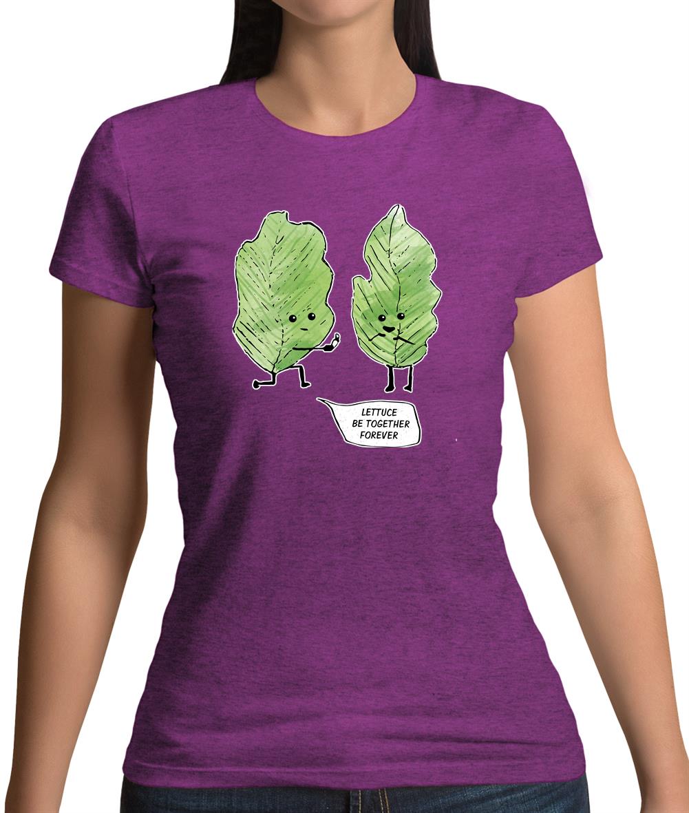 Lettuce Be Together Womens T-Shirt