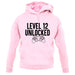 Level 12 Unlocked Unisex Hoodie