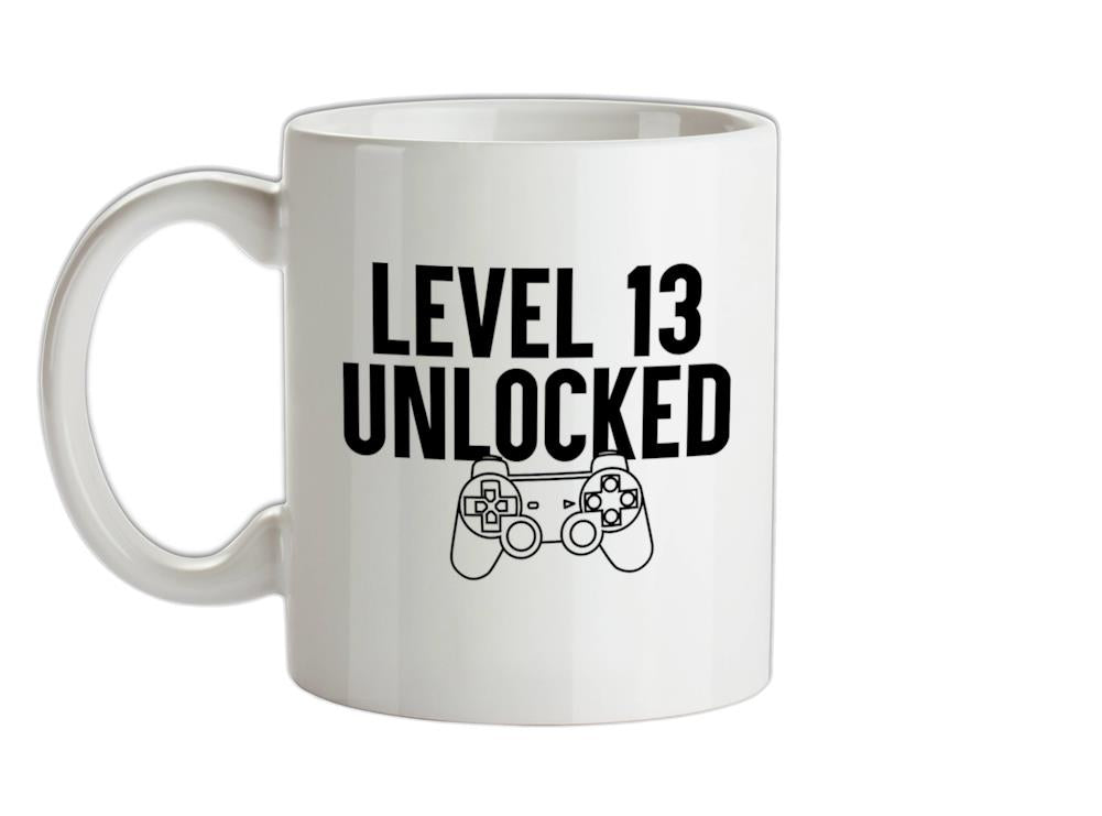 Level 13 Unlocked Ceramic Mug
