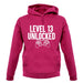 Level 13 Unlocked Unisex Hoodie