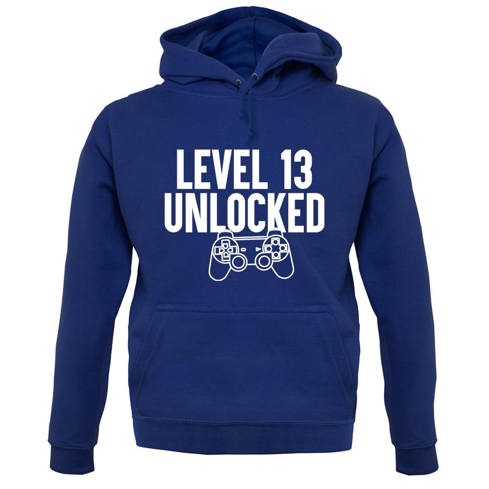 Level 13 Unlocked Unisex Hoodie