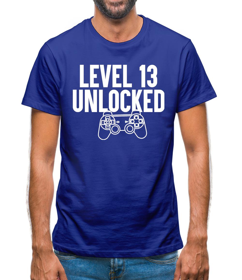 Level 13 Unlocked Mens T-Shirt