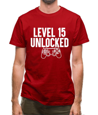 Level 15 Unlocked Mens T-Shirt