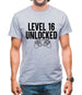 Level 16 Unlocked Mens T-Shirt