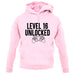 Level 16 Unlocked Unisex Hoodie