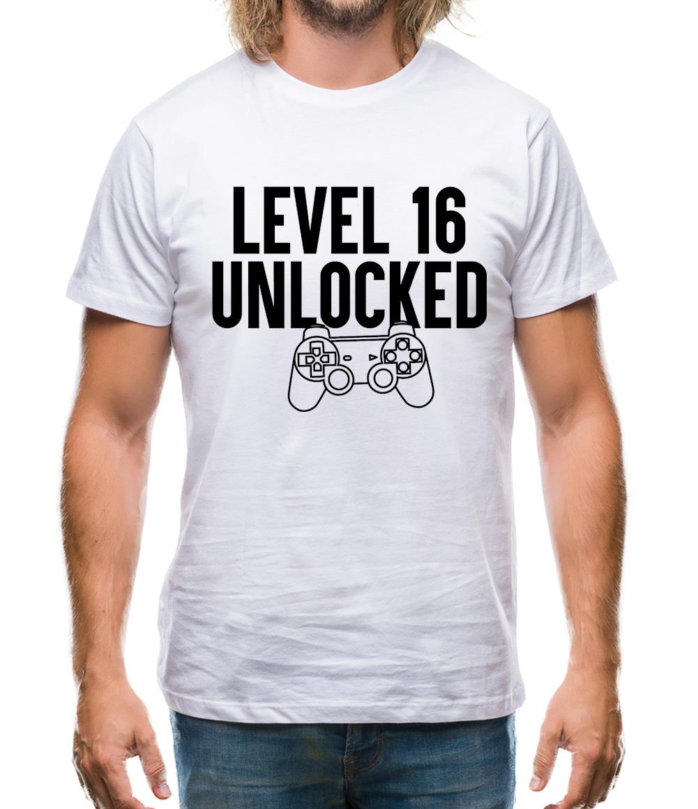 Level 16 Unlocked Mens T-Shirt