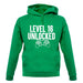 Level 16 Unlocked Unisex Hoodie