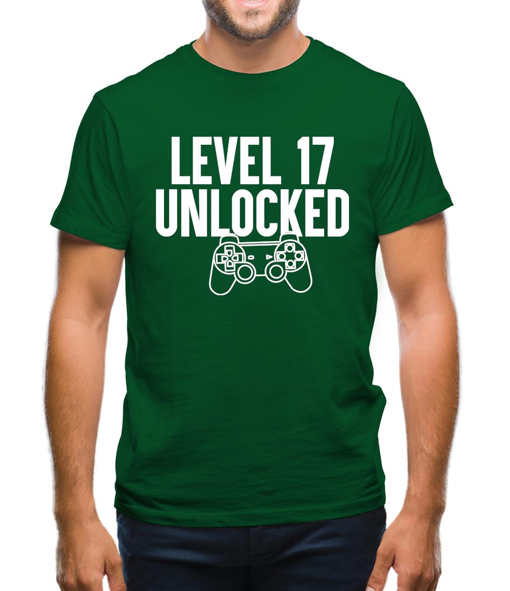 Level 17 Unlocked Mens T-Shirt