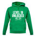 Level 18 Unlocked Unisex Hoodie