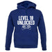 Level 18 Unlocked Unisex Hoodie