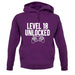 Level 18 Unlocked Unisex Hoodie