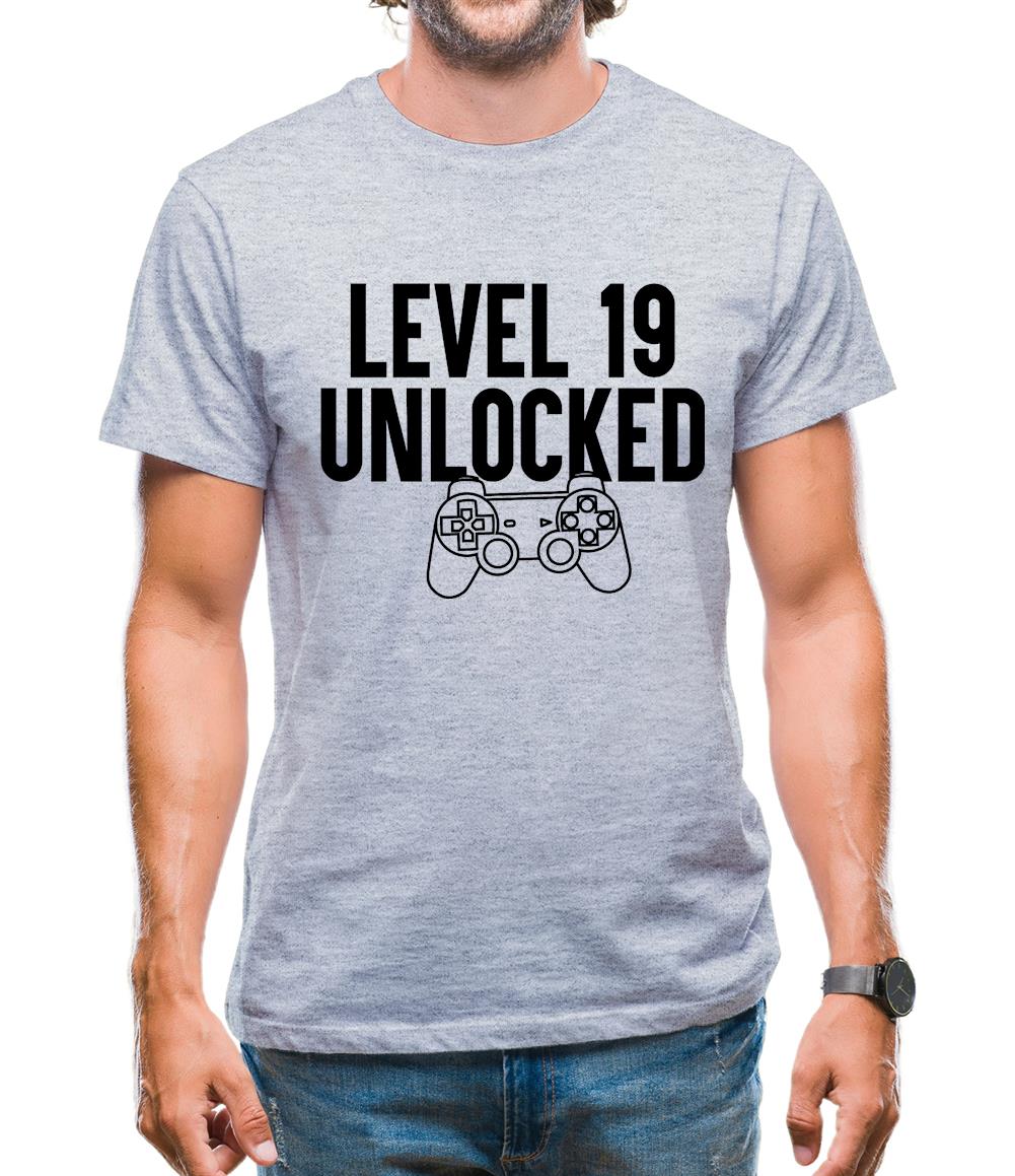 Level 19 Unlocked Mens T-Shirt