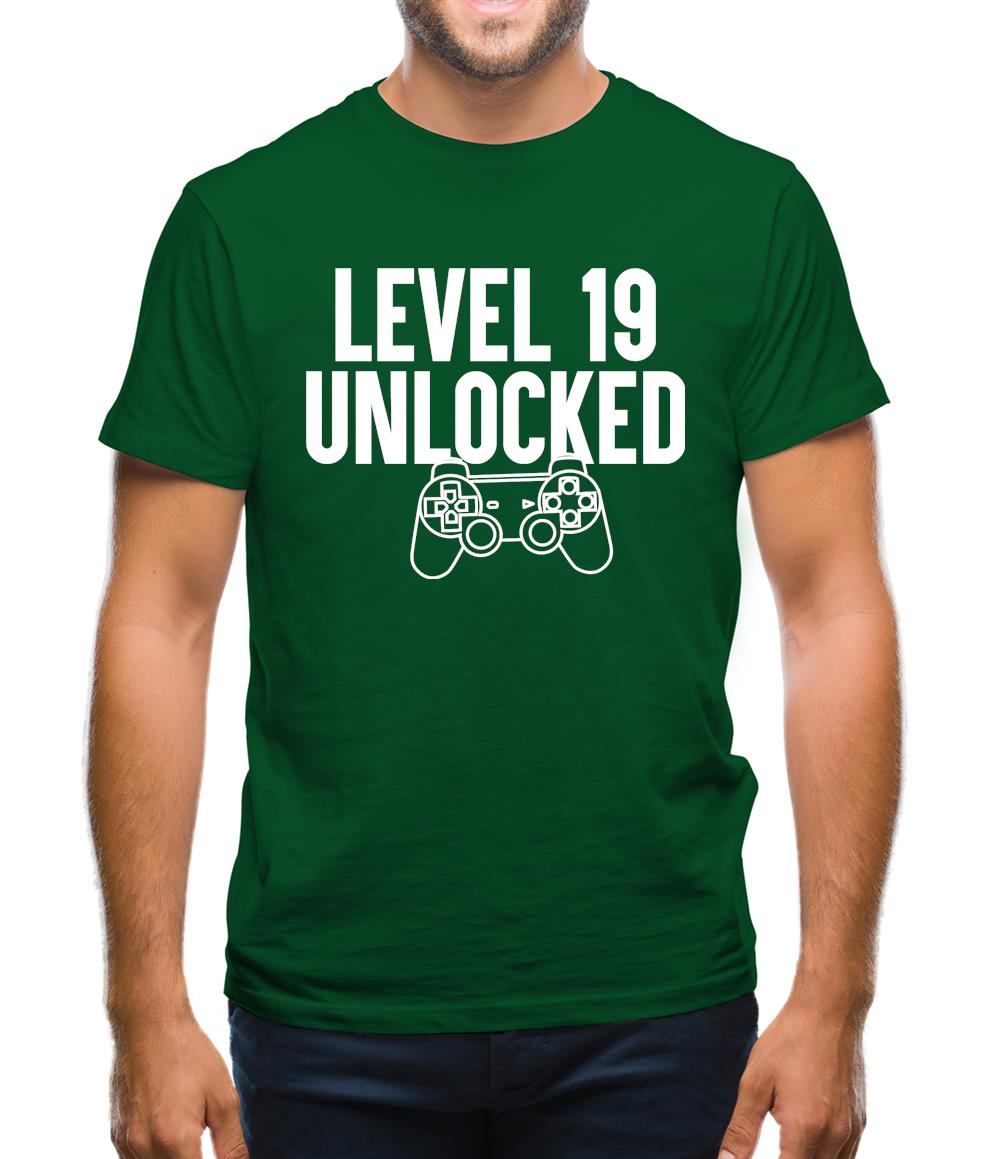 Level 19 Unlocked Mens T-Shirt