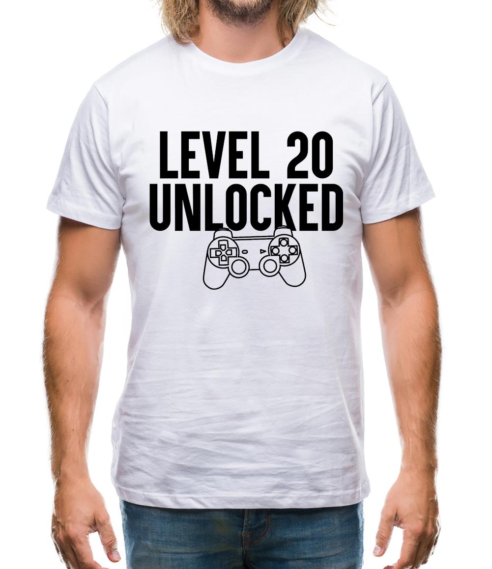 Level 20 Unlocked Mens T-Shirt