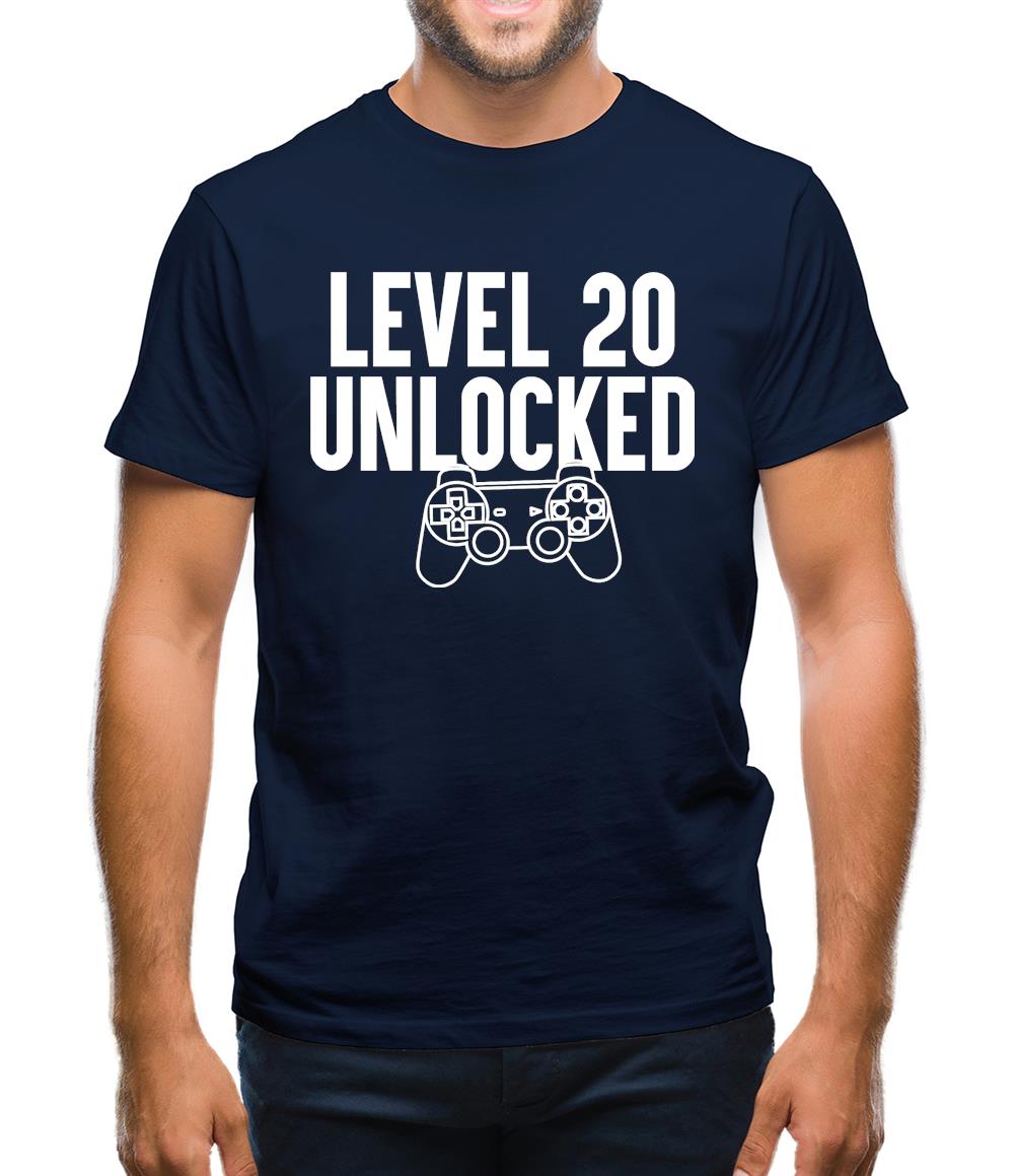 Level 20 Unlocked Mens T-Shirt