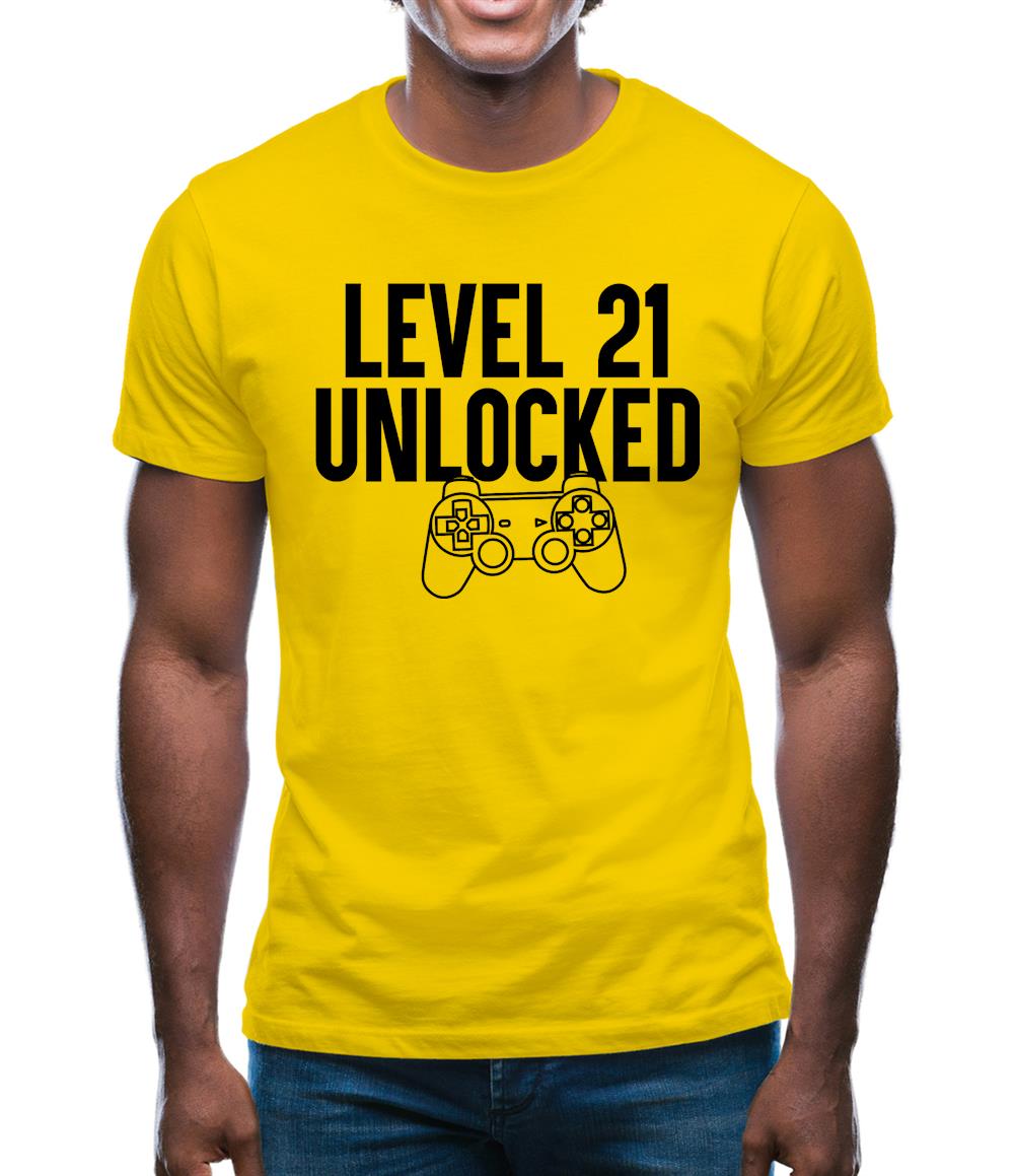Level 21 Unlocked Mens T-Shirt