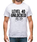 Level 40 Unlocked Mens T-Shirt