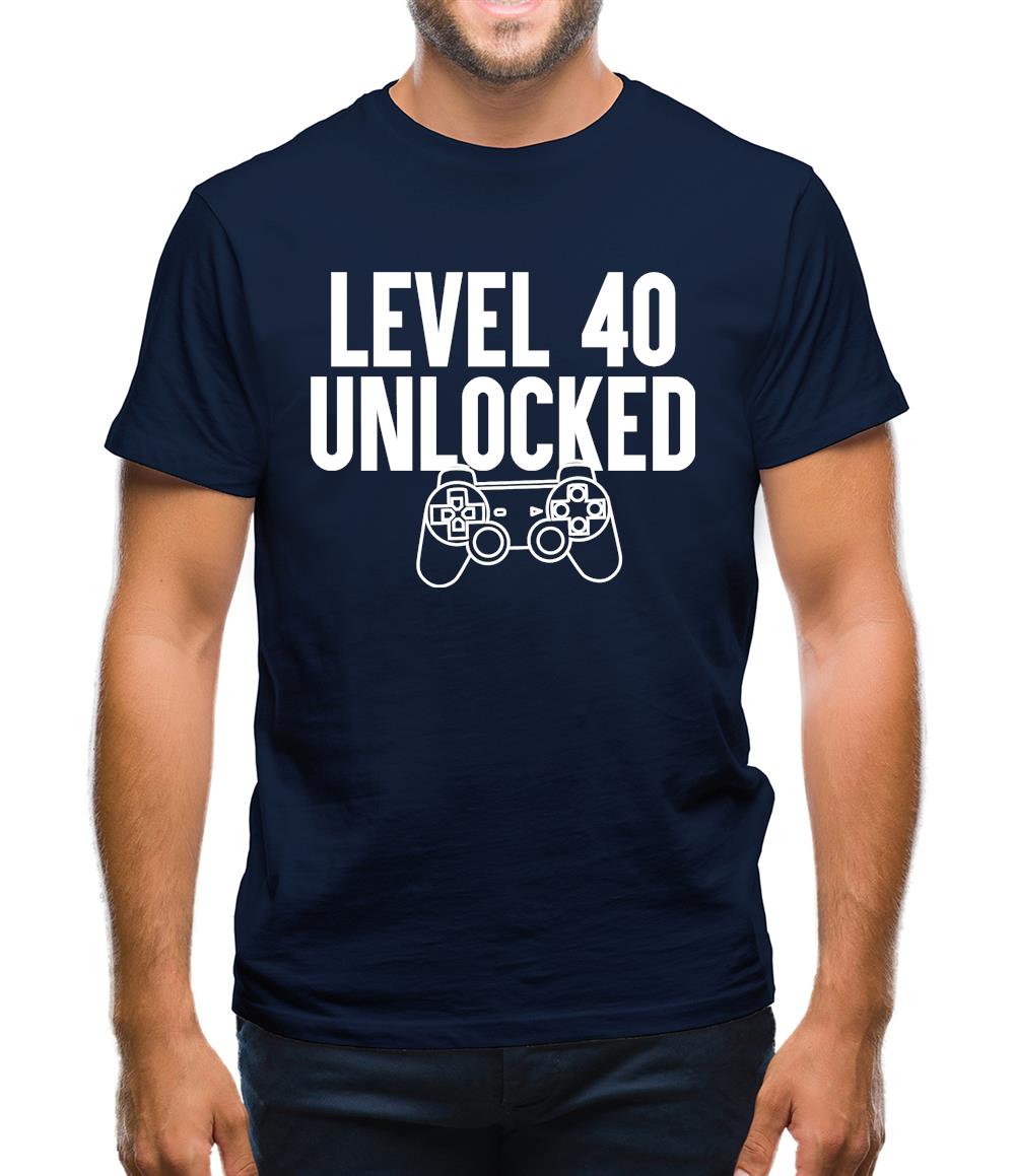 Level 40 Unlocked Mens T-Shirt