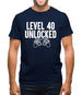 Level 40 Unlocked Mens T-Shirt