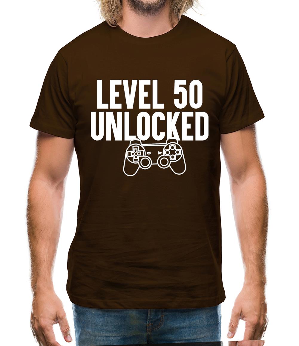 Level 50 Unlocked Mens T-Shirt