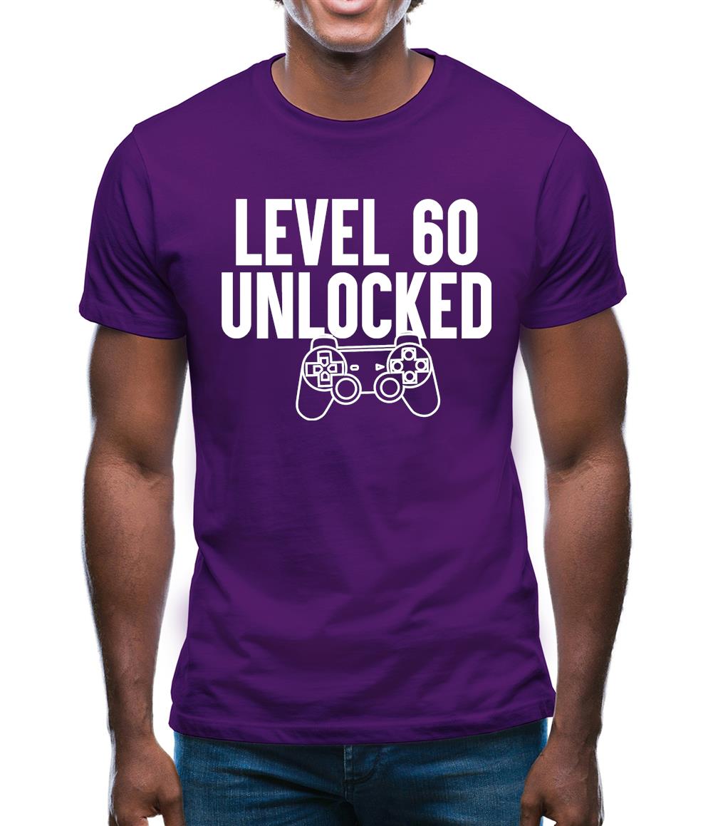 Level 60 Unlocked Mens T-Shirt