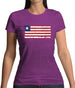 Liberia Grunge Style Flag Womens T-Shirt