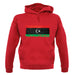 Libya Grunge Style Flag unisex hoodie