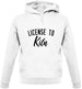 License To Kiln Unisex Hoodie