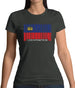 Liechtenstein Barcode Style Flag Womens T-Shirt