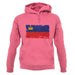 Liechtenstein Grunge Style Flag unisex hoodie