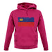 Liechtenstein Grunge Style Flag unisex hoodie