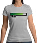 Life Bar Video Games Womens T-Shirt