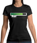 Life Bar Video Games Womens T-Shirt