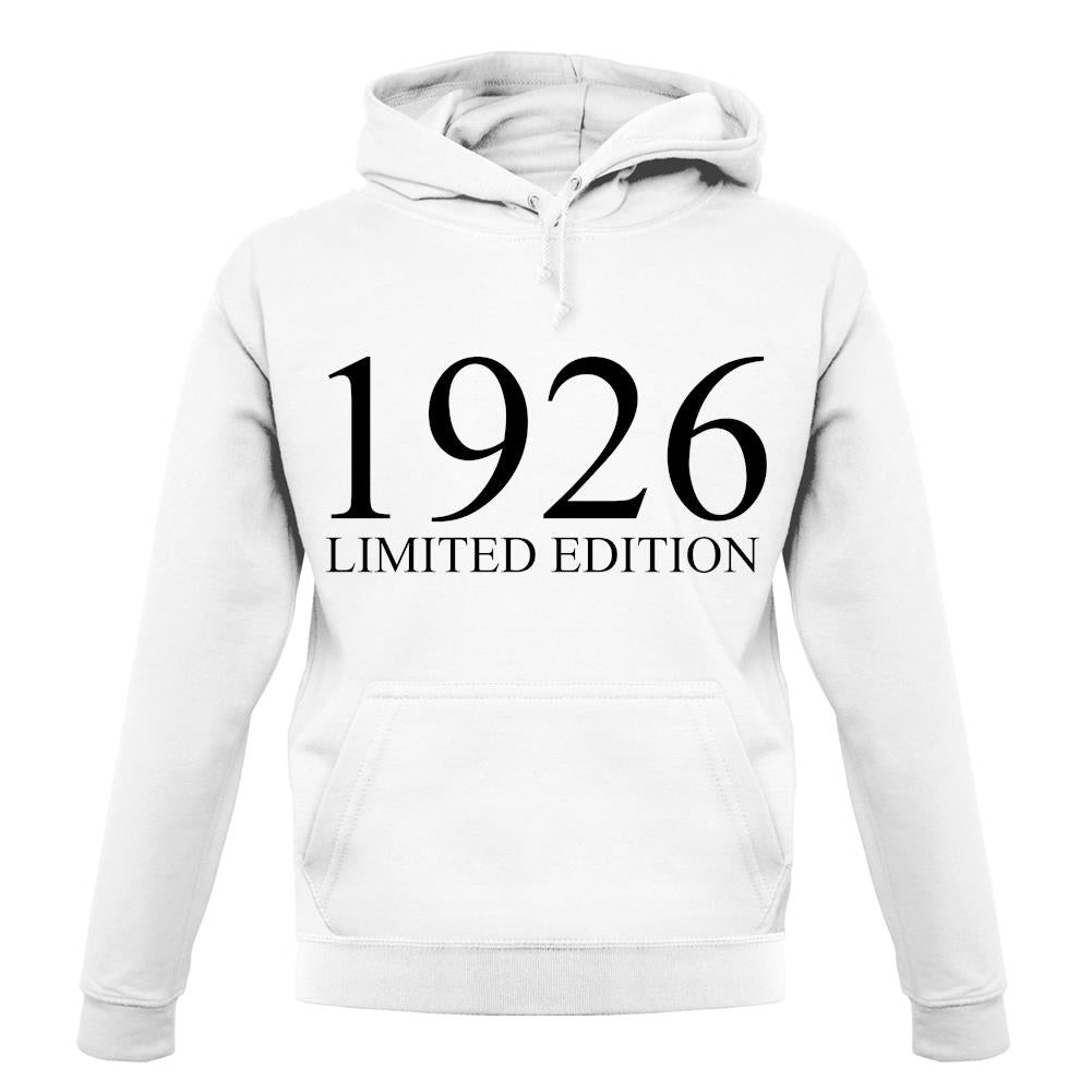 Limited Edition 1926 unisex hoodie