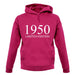 Limited Edition 1950 unisex hoodie