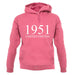 Limited Edition 1951 unisex hoodie