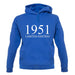 Limited Edition 1951 unisex hoodie